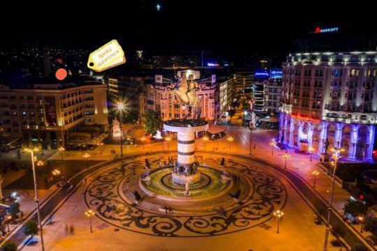 Bjanka Square Apartments Skopje Luaran gambar